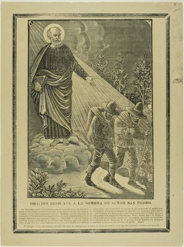 Prayer Dedicated to the Shadow of Saint Peter by José Guadalupe Posada, print, 1871-1913