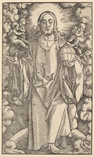 Christ from Christ and the Apostles by Hans Baldung, print, 1519