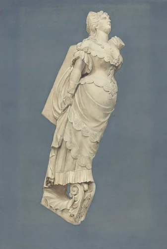 Figurehead by Irving I. Smith, index of american design, 1938