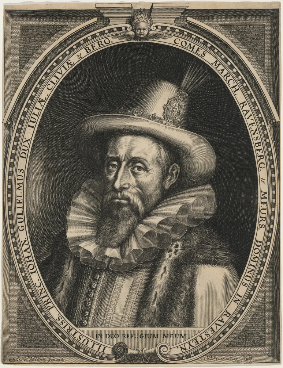 John William, Duke of Cleves by Willem van Swanenburgh
Jacob Matham, print, 1610