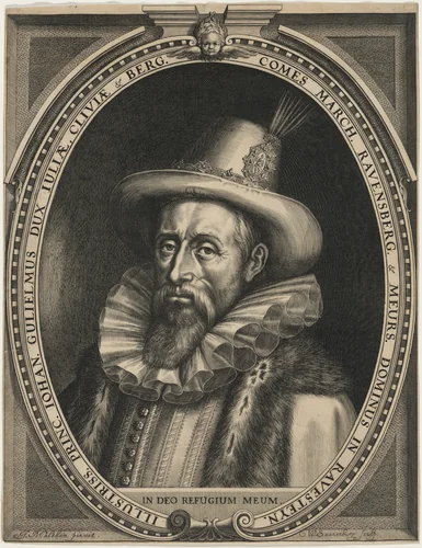 John William, Duke of Cleves by Willem van Swanenburgh
Jacob Matham, print, 1610