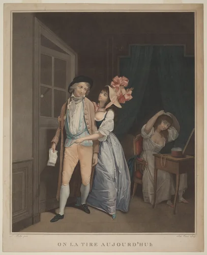 It was pulled today (On la tire aujourd'hui) by Salvatore Tresca, print, 1750-1815