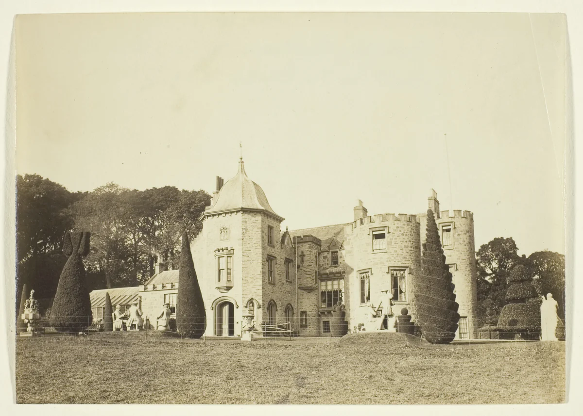 Untitled (The Corner House, built by Norman Shaw, side view) by Artist Unknown, photograph, 1869