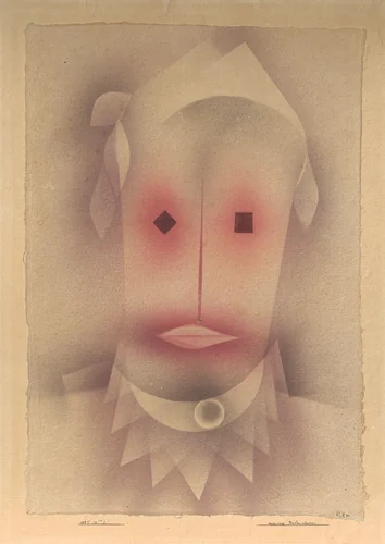 monsieur Perlenschwein,1925 by Paul Klee, painting