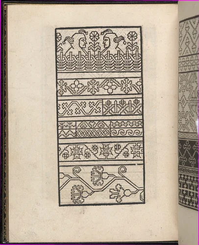 Page from Ein new kunstlich Modelbuch...(Page 44v) by Peter Quentel, book, 1544