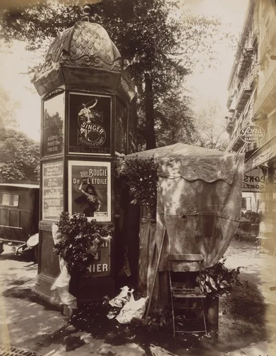 Fleurs by Eugène Atget, photograph, 1896