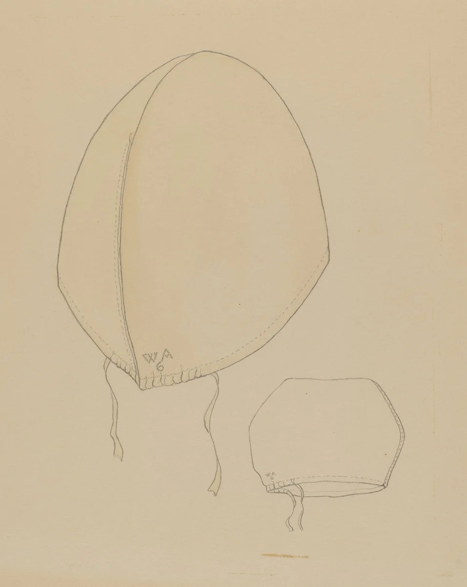 Man's Night Cap by Doris Beer, index of american design, 1936