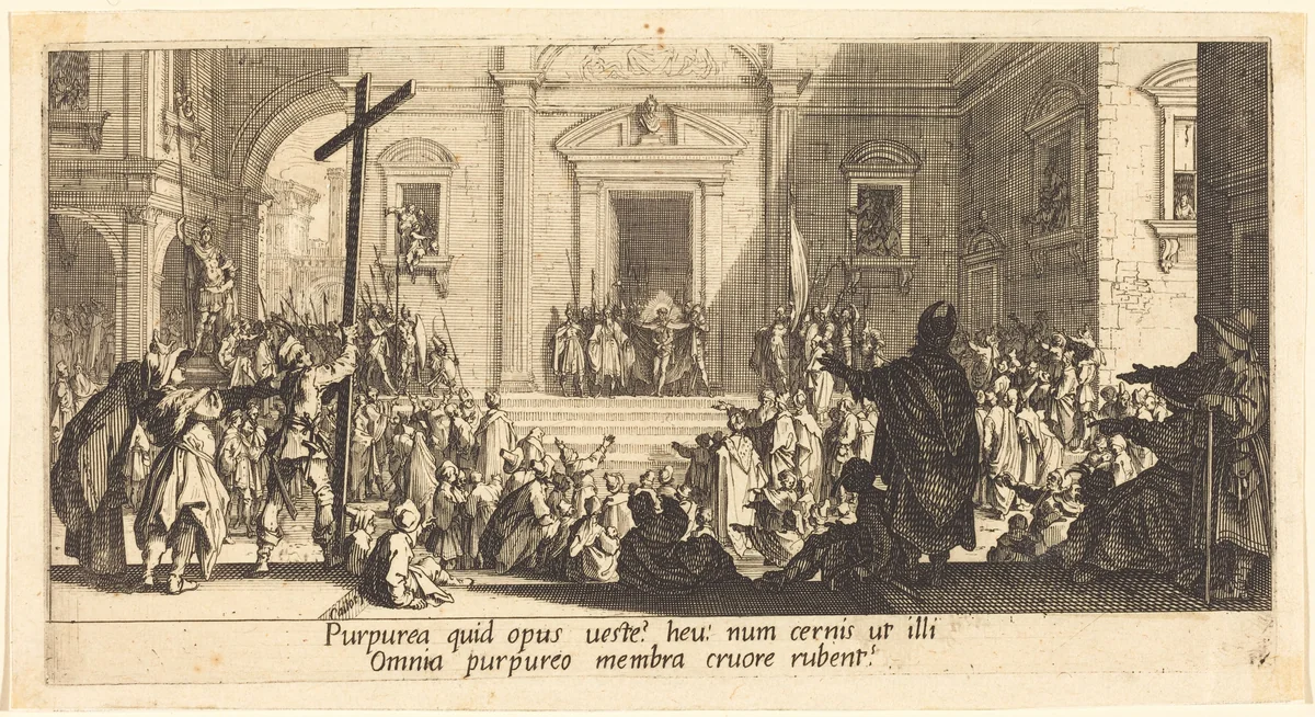 The Ecce Homo by Jacques Callot, print, 1618