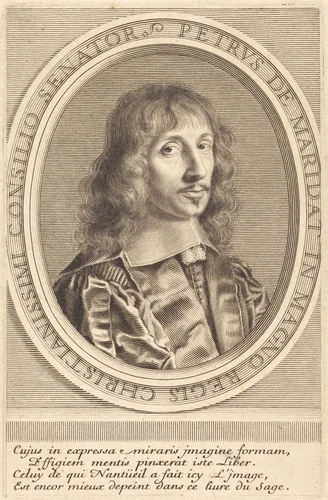 Pierre de Maridat by Robert Nanteuil, print, 1653