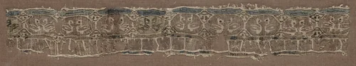 Fragment of a Tiraz-Style Textile by Unknown, textile, 1094-1130