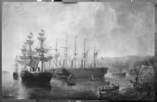 Homeward Bound: "The Great Eastern" by Robert Charles Dudley, painting, 1861-1871