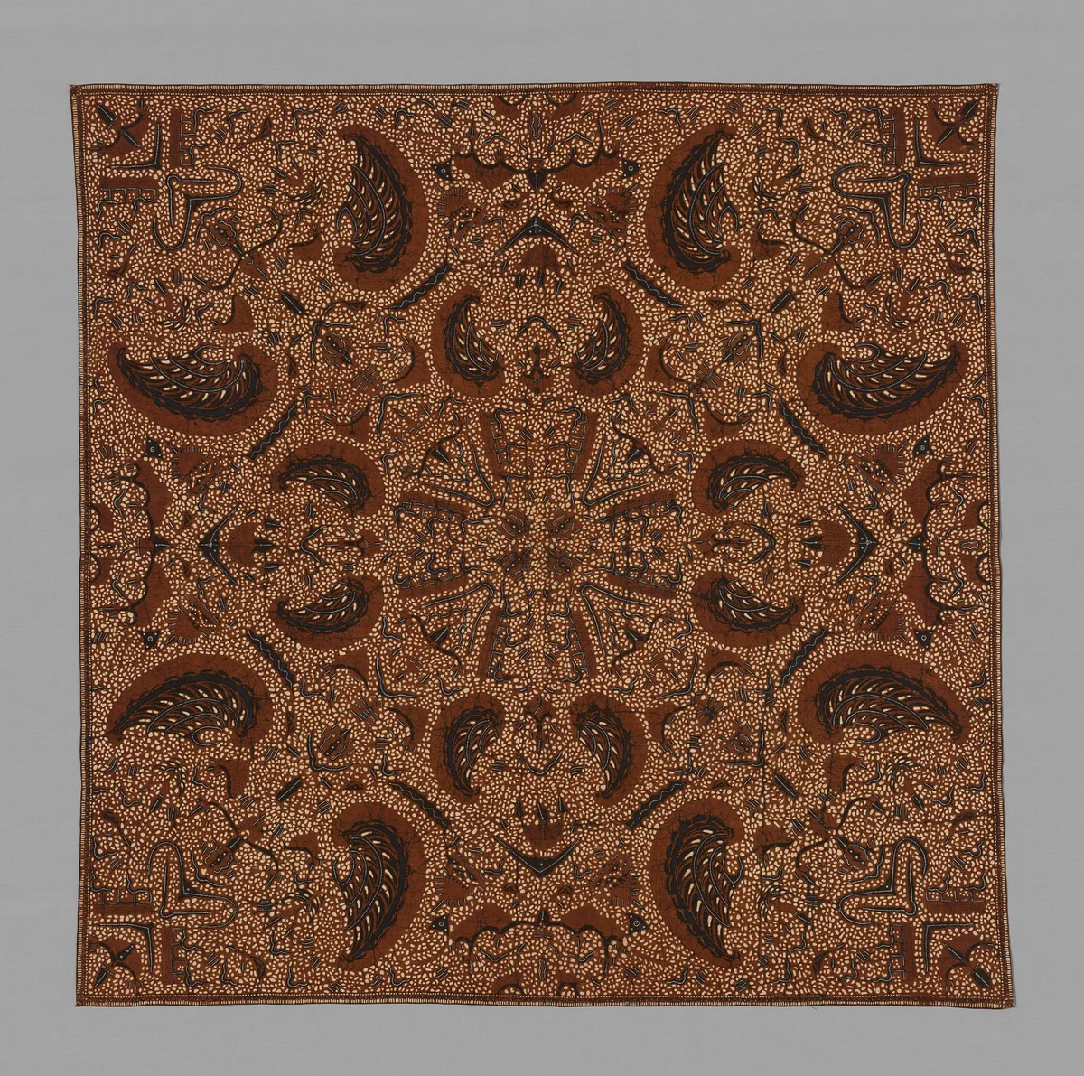 Iket (Headcloth) by Indonesia, Central Java, textile, 1801-1900