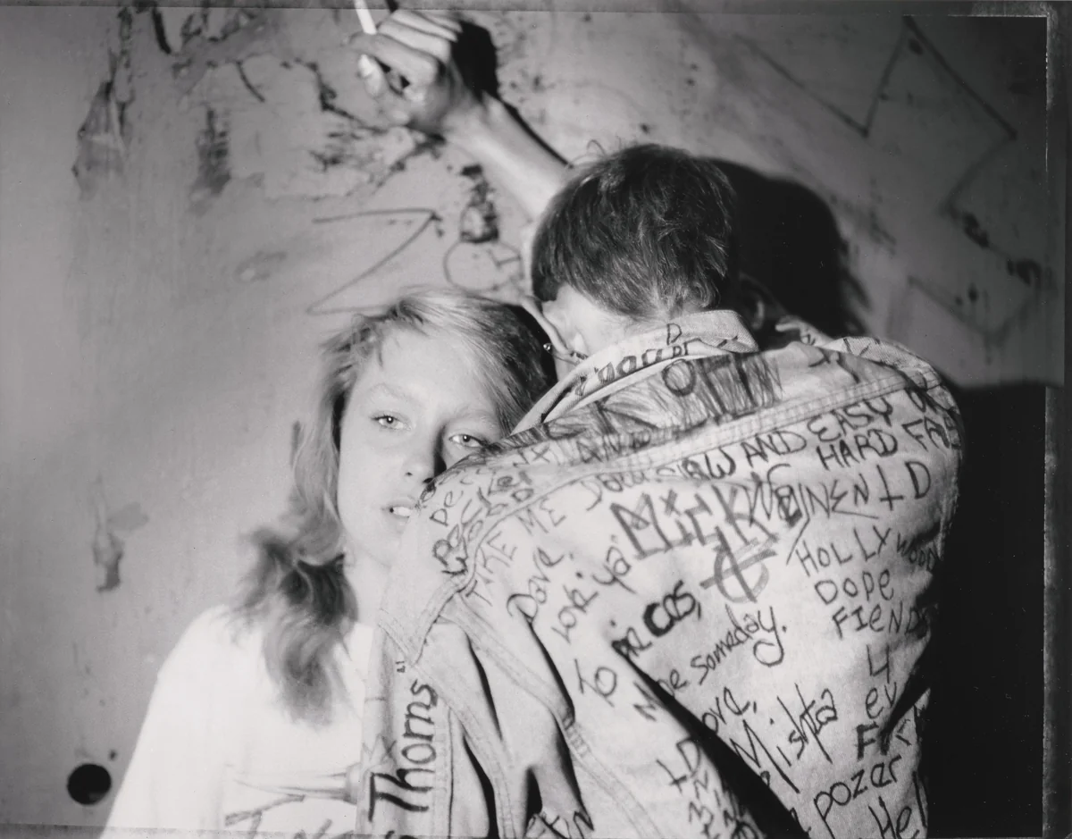 Dave and Cookie Jonesin' by Jim Goldberg, photograph, 1989