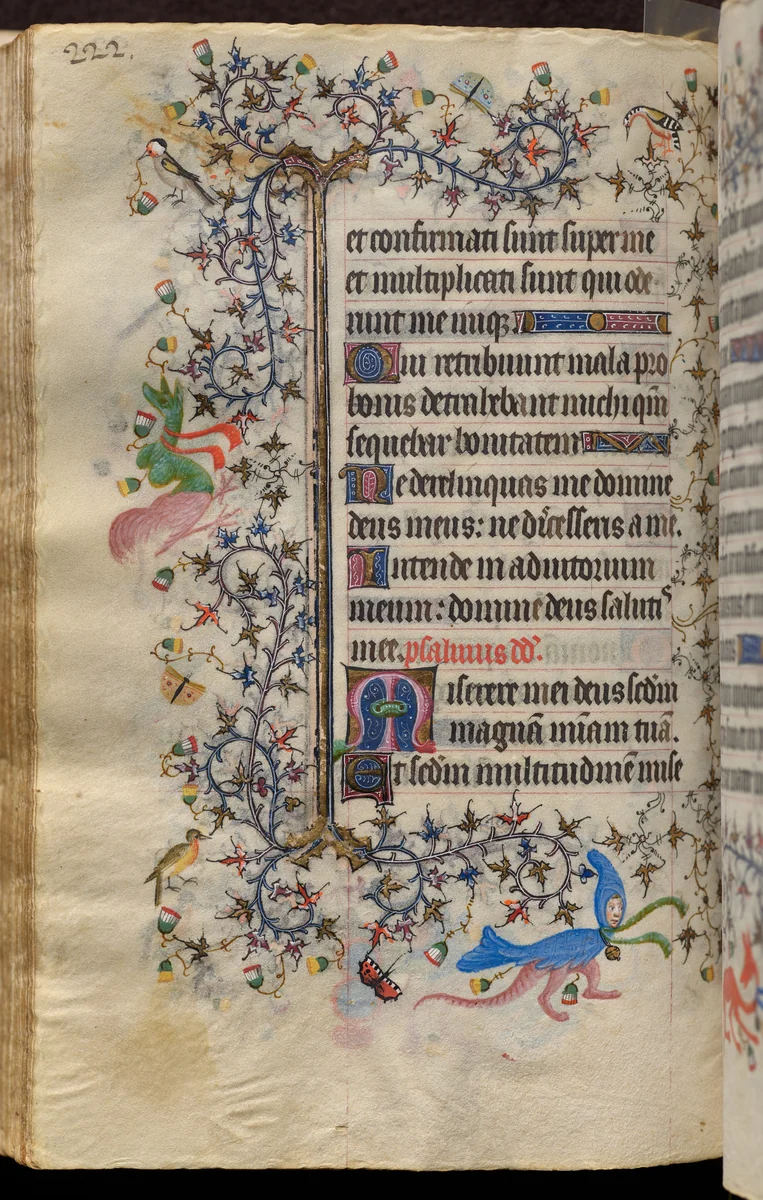 Hours of Charles the Noble, King of Navarre (1361-1425): fol. 111v, Text by Master of the Brussels Initials and Associates, book, 1400-1410