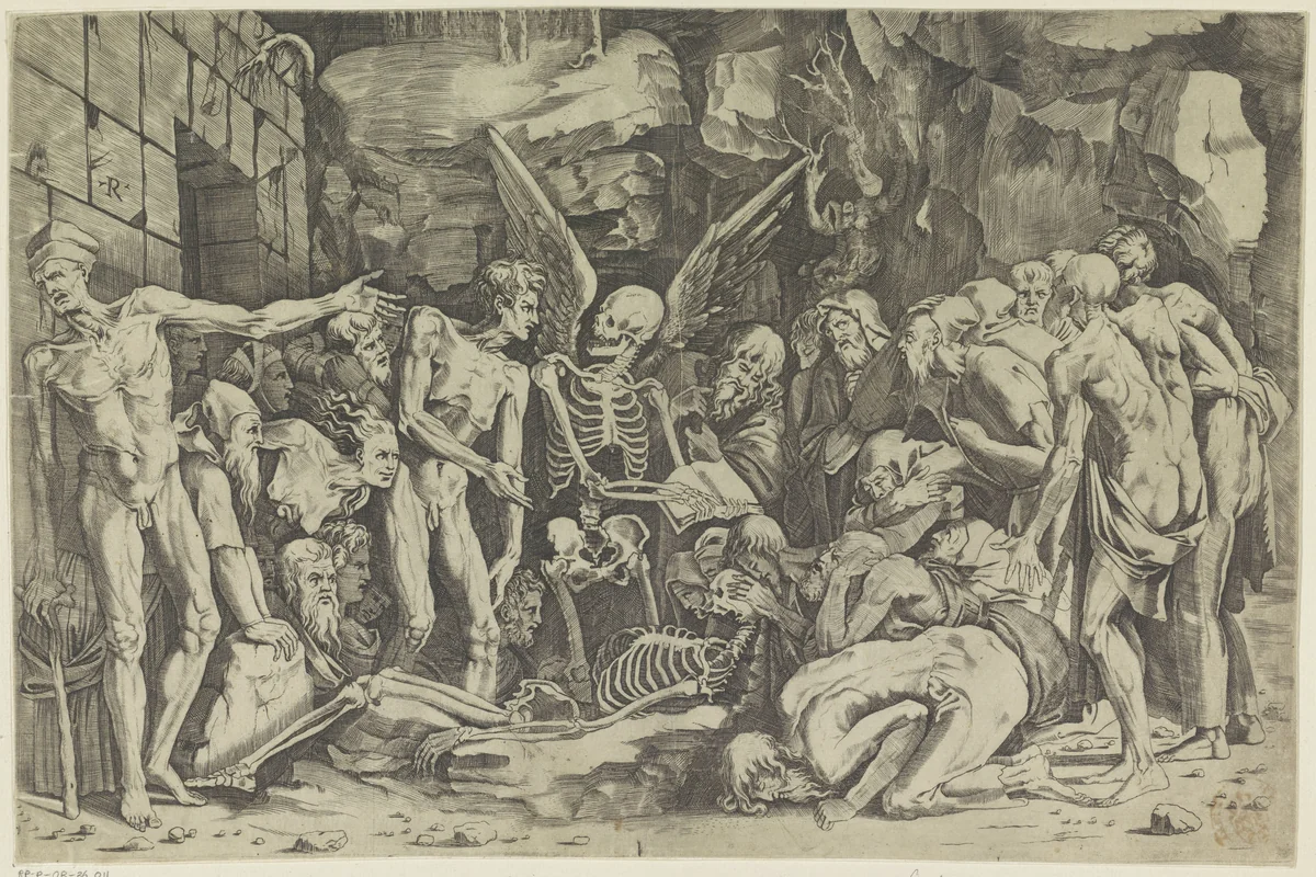 Skeletten by Unknown, print, 1498-1532