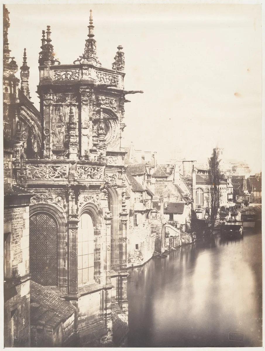 Vue de l'Odon by Edmond Bacot, photograph, 1852-1854