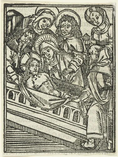De graflegging by Unknown, print, 1490-1500