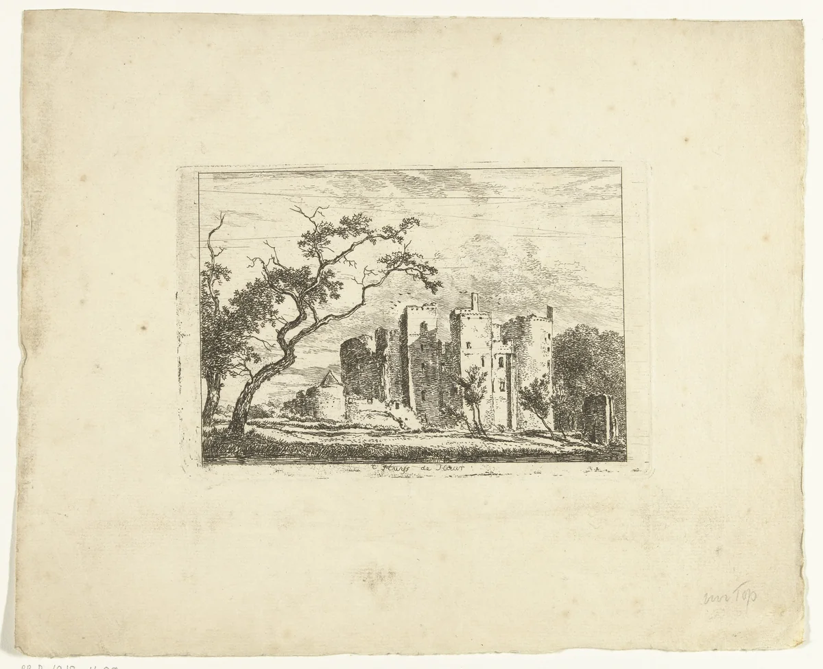 Kasteel de Haar by Hermanus van Brussel, print, 1815