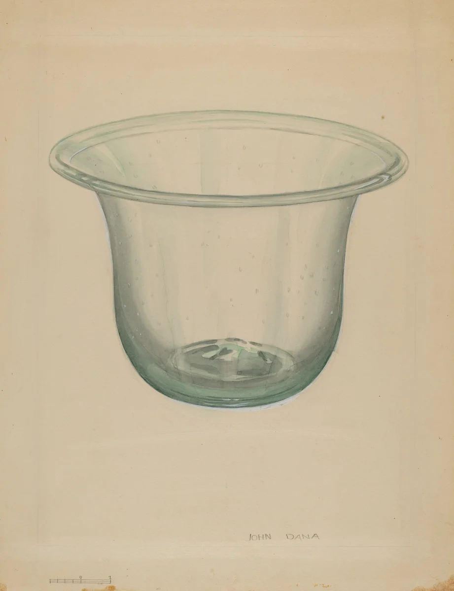 Milk Bowl by John Dana, index of american design, 1936