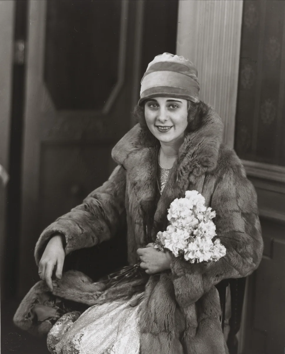 Film Actress and Trick Rider [Cilly Feindt] by August Sander, photograph, 1927