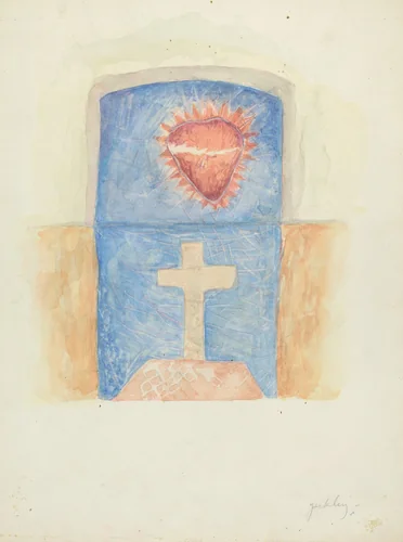 Keystone by N.H. Yeckley, index of american design, 1935-1942