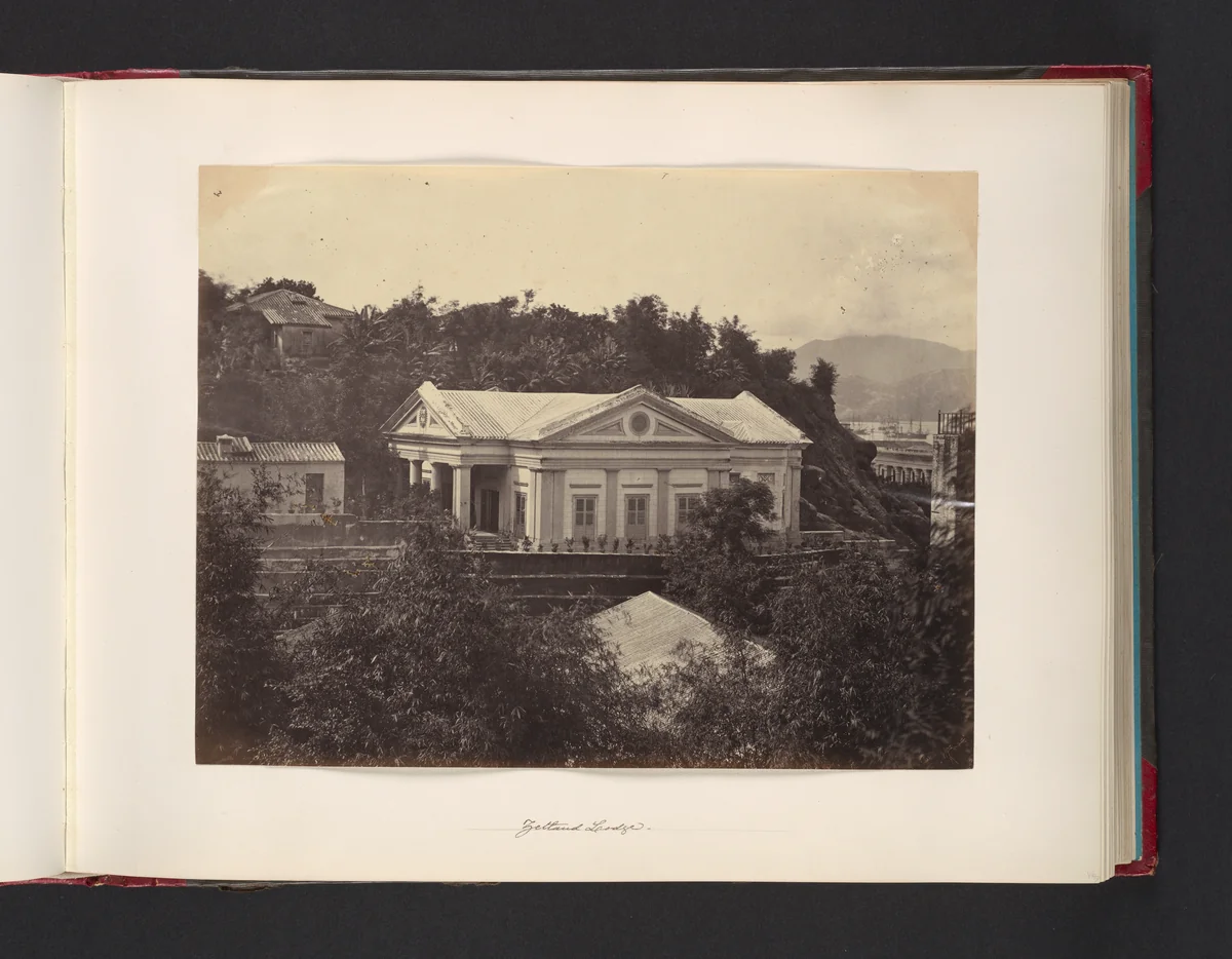 Zetland Lodge by John Thomson, photograph, 1865