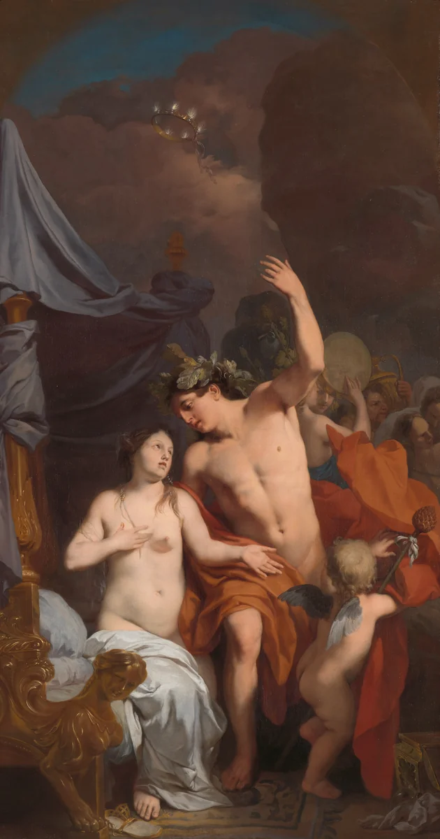 Bacchus and Ariadne by Gerard de Lairesse, painting, 1676