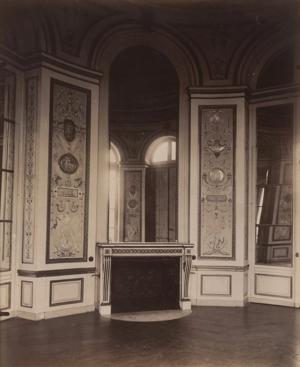 Château de Bagatelle by Eugène Atget, photograph, 1913