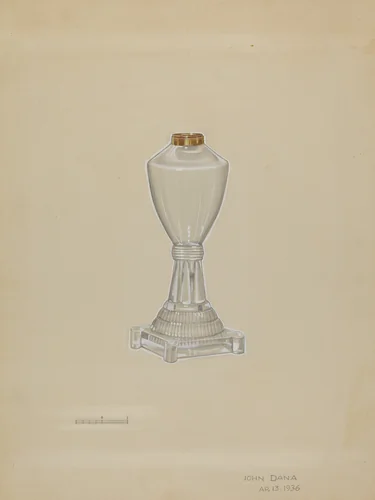 Lamp by John Dana, index of american design, 1936