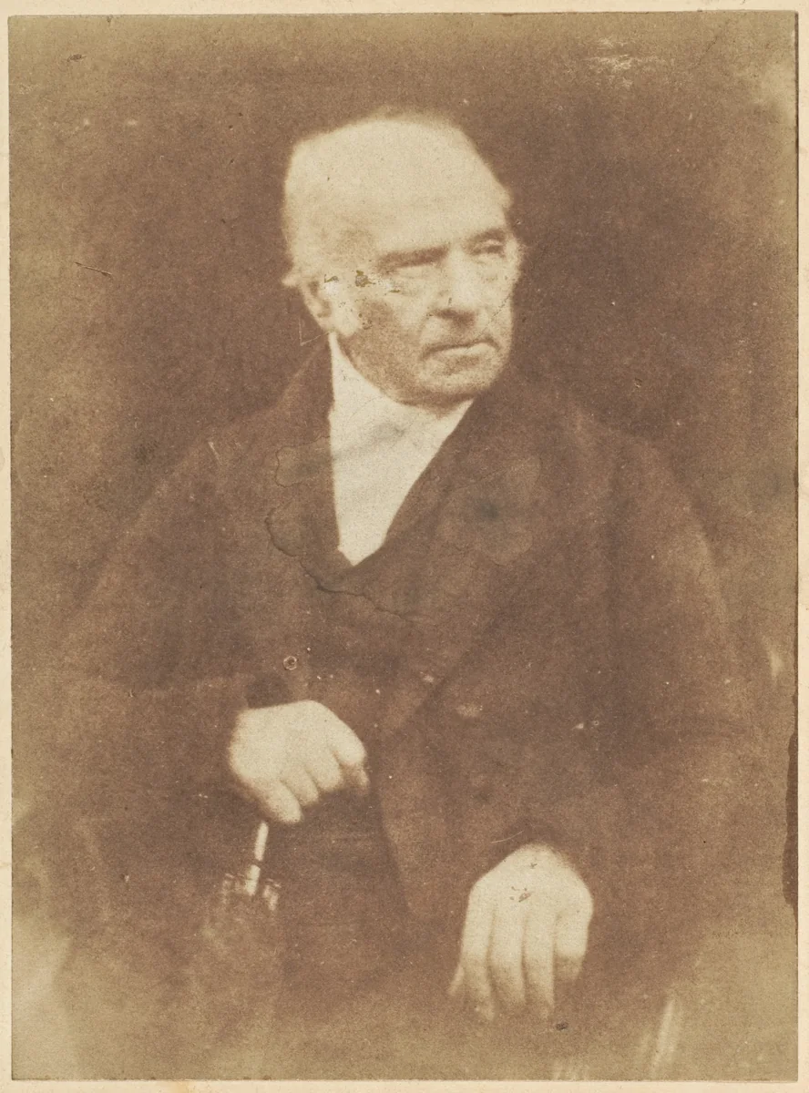Rev. Dr. Thomas Chalmers (?) by Hill and Adamson, photograph, 1843-1847