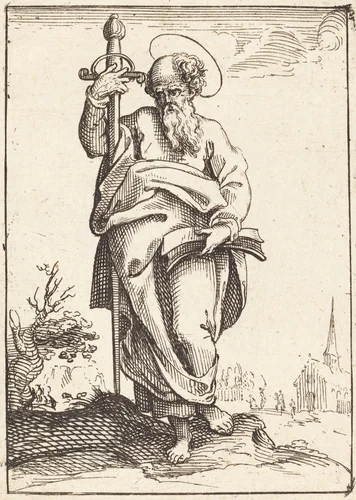 Saint Paul by Jacques Callot, print, 1600-1699