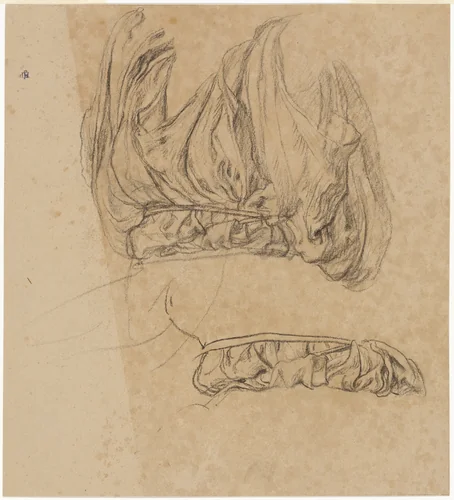 Study for Festival by Edward John Poynter, drawing, 1870-1880