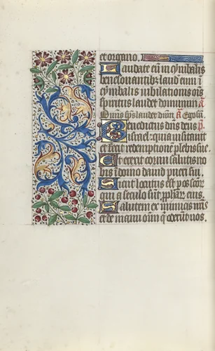Book of Hours (Use of Rouen): fol. 143v by Master of the Geneva Latini, book, 1465-1475