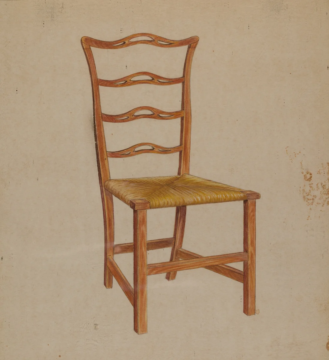 Side Chair by Ruth Bialostosky, index of american design, 1939