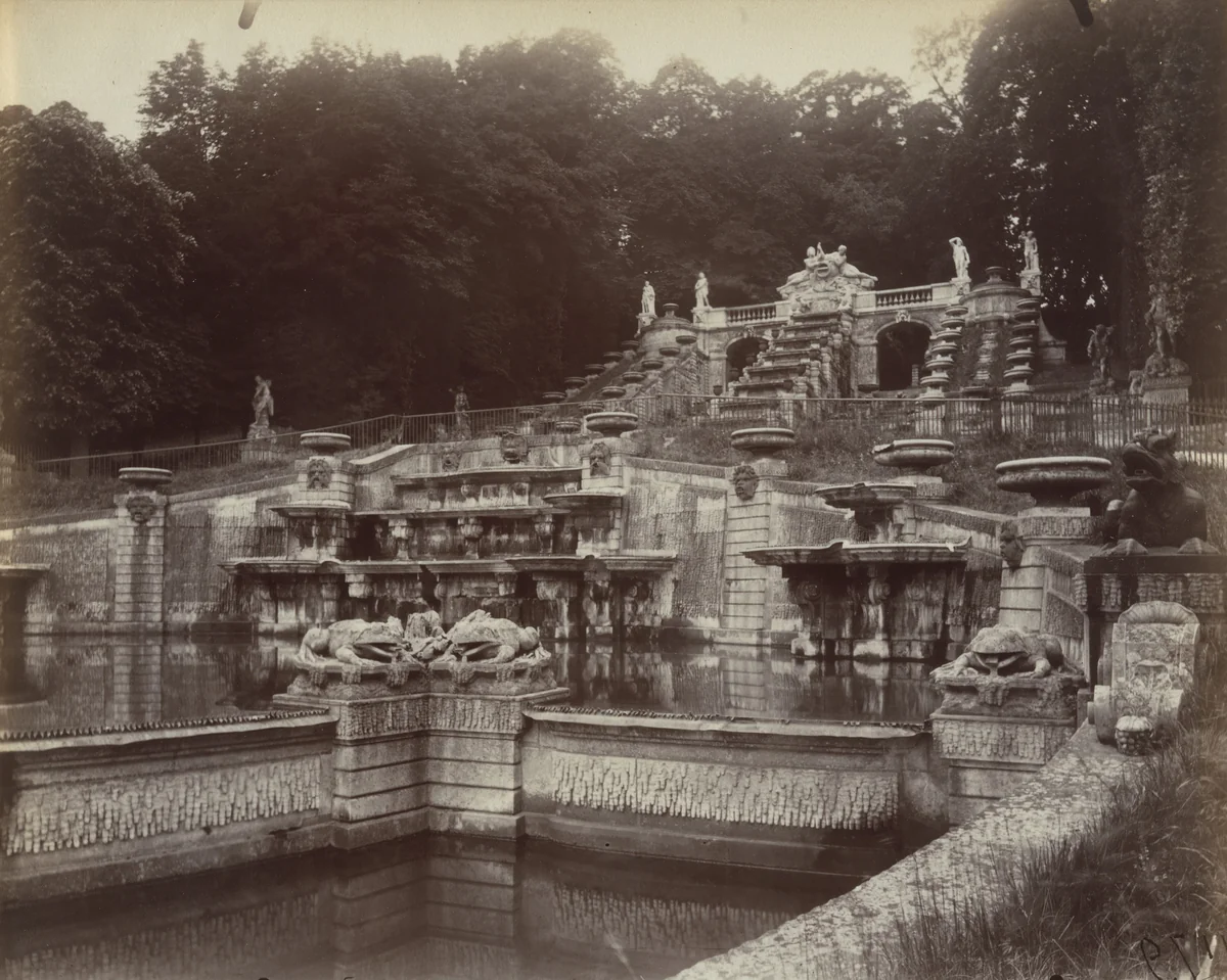 Saint-Cloud by Eugène Atget, photograph, 1923