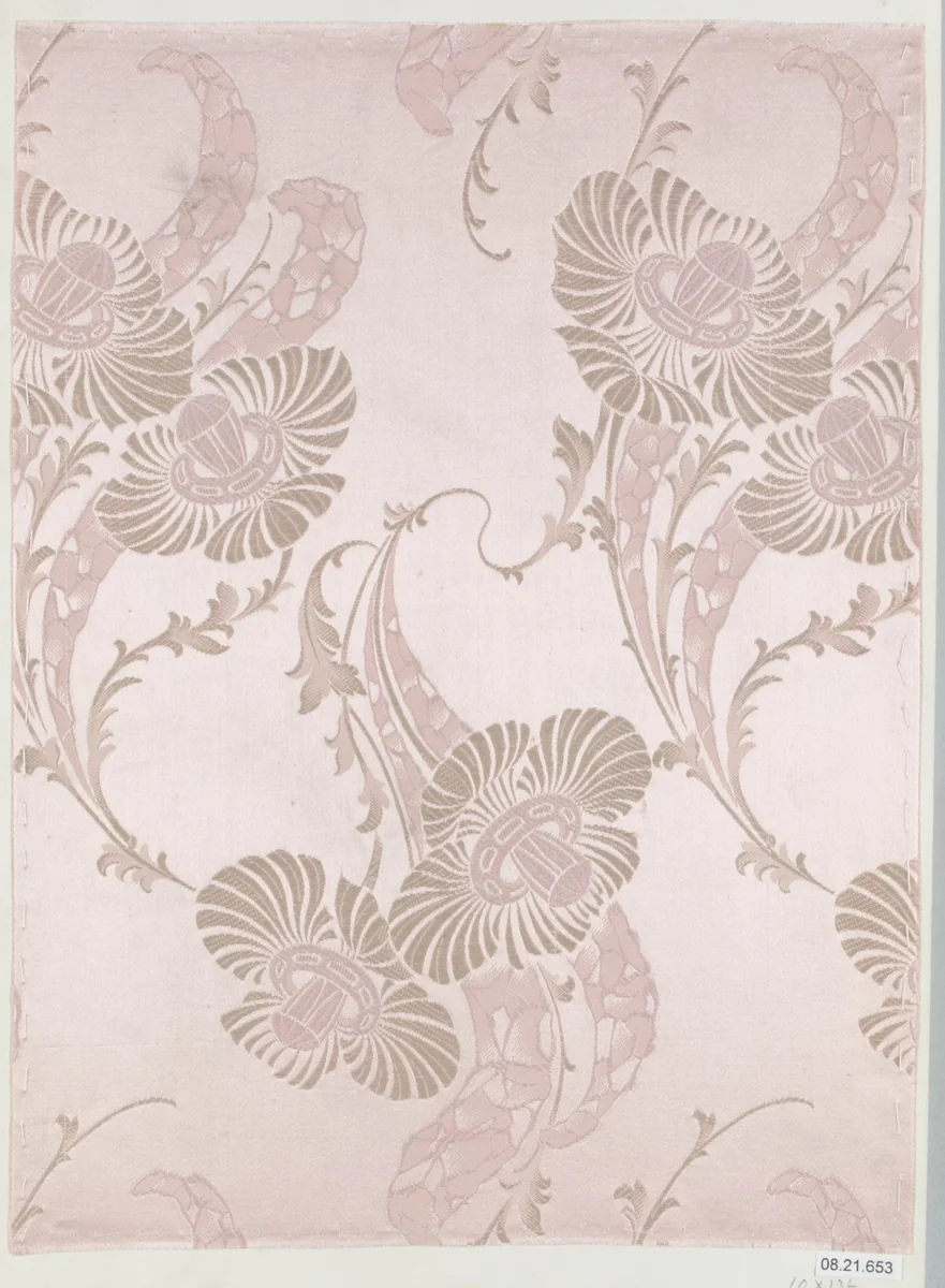 Textile sample by Unknown Designer, textile, 1900