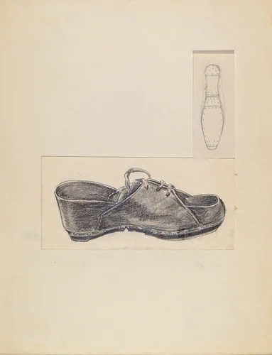 Shoe by Melita Hofmann, index of american design, 1935-1942