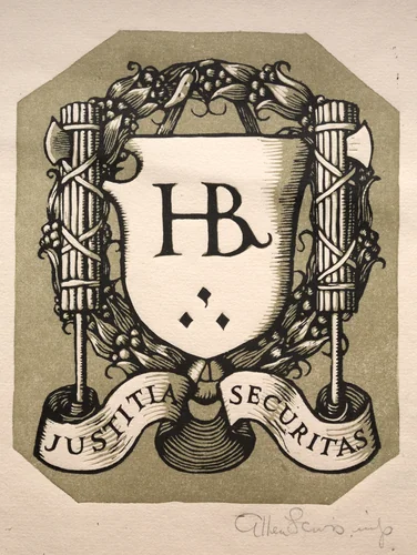 Design for a Printer's Device by Arthur Allen Lewis, print, 1900-1924