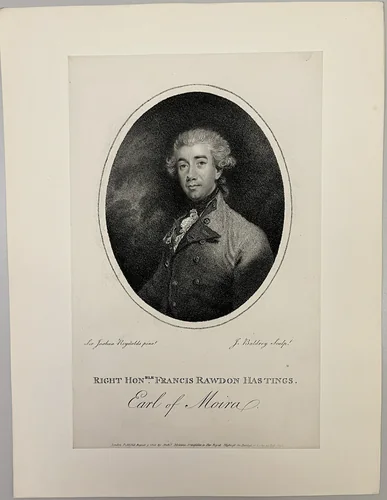 Right Honorable Francis Rawdon Hastings by John Kirby Baldrey, other, 1770-1823