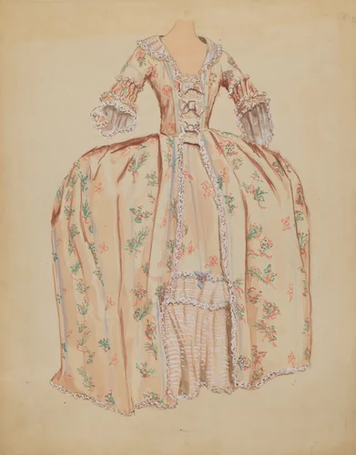 Dress by Dorothy Gernon, index of american design, 1936