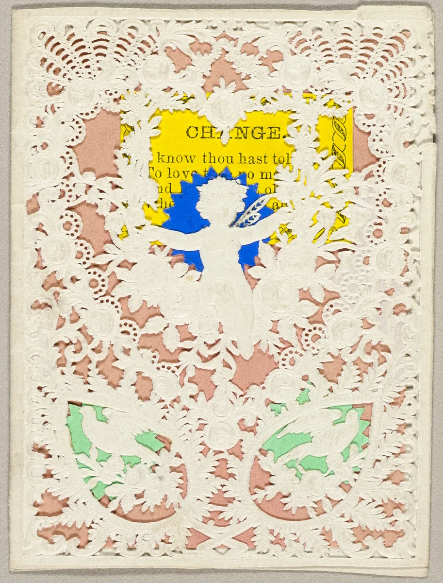 Change (valentine) by Unknown Artist, other, 1845-1855