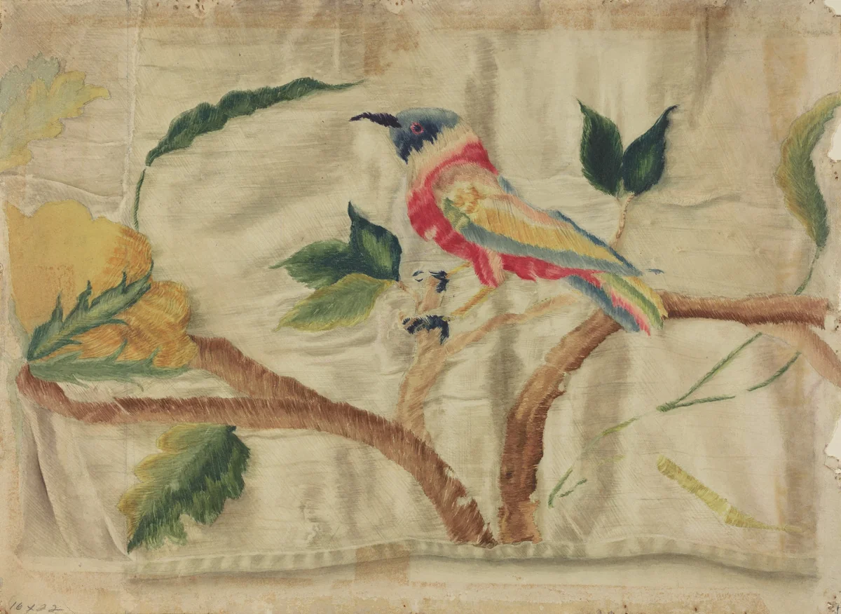 Valance (section) by Helen E. Gilman, index of american design, 1936