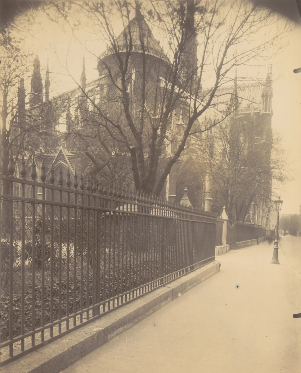 Notre-Dame by Eugène Atget, photograph, 1924