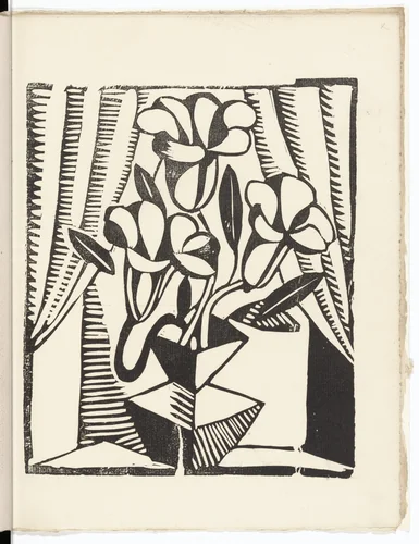 Plate (folio 41) from L'Enchanteur pourrissant by André Derain, illustrated book, 1909