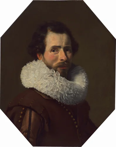 Portrait of a Gentleman Wearing a Fancy Ruff by Thomas de Keyser, painting, 1627