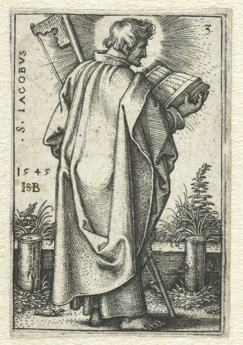 Jakobus de Mindere by Unknown, print, 1545