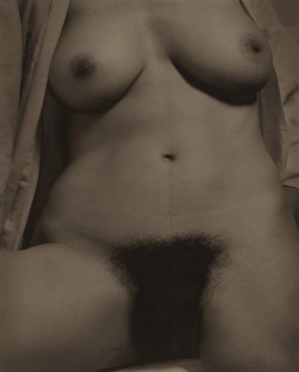 Georgia O'Keeffe—Torso by Alfred Stieglitz, photograph, 1918-1919