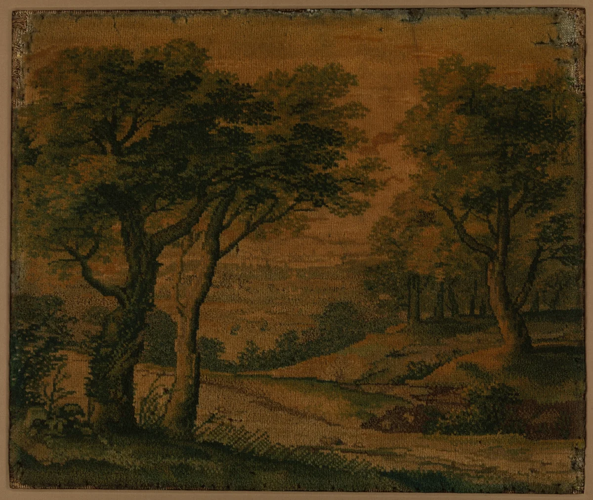 Panel by Savonnerie Manufactory, textile, 1630-1665