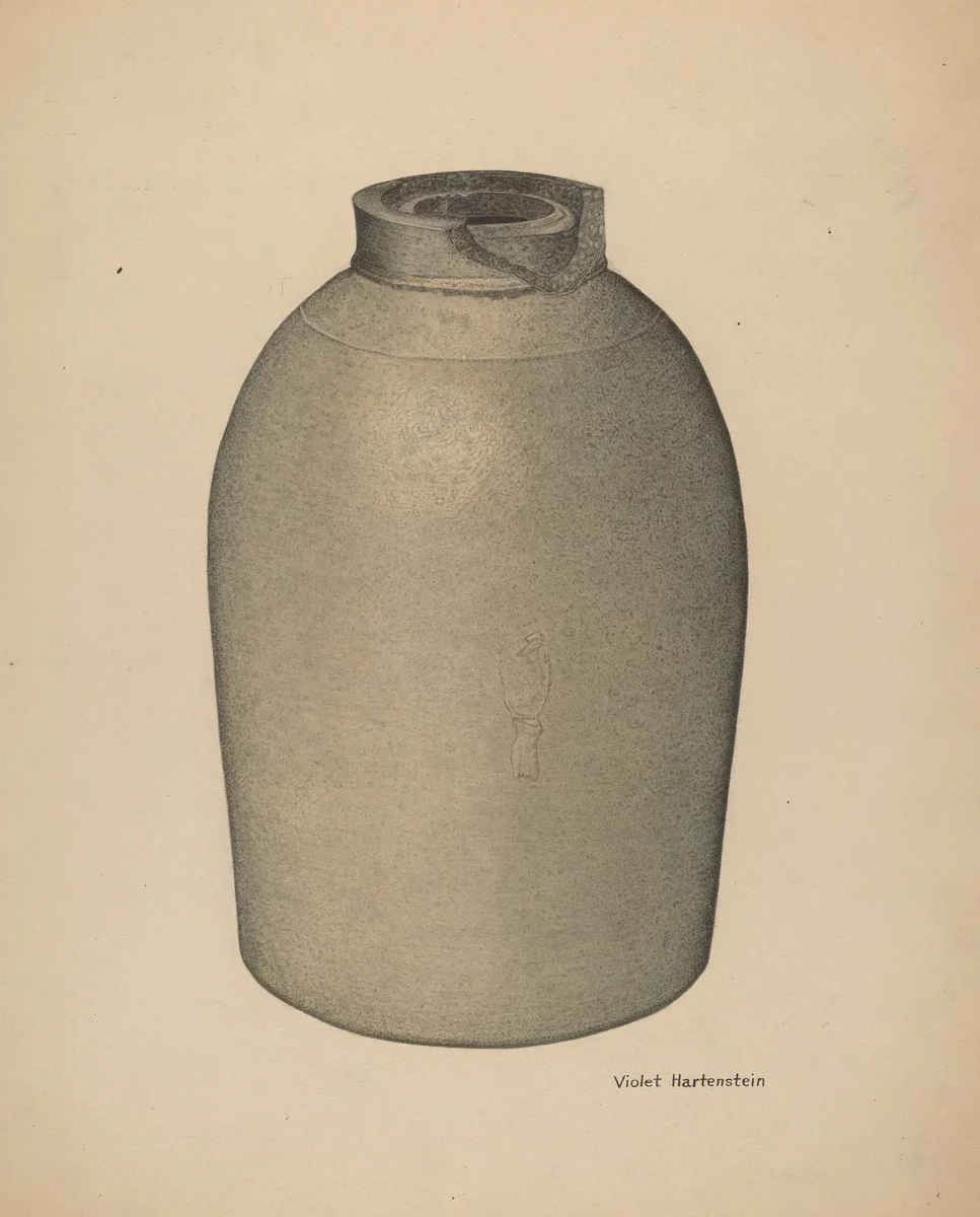 Fruit Jar by Violet Hartenstein, index of american design, 1940