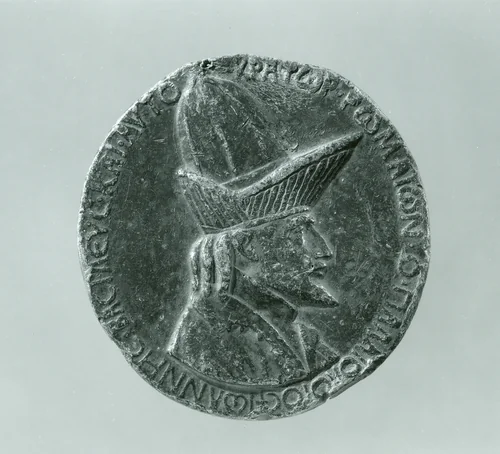 Medal: John VIII Palaeologus by Pisanello, metalwork, 1400-1800